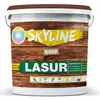 Лазурь декоративно-защитная для обработки дерева LASUR Wood SkyLine Бесцветная 10л