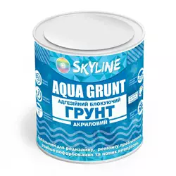 Аква Грунт Акриловый Адгезионный Блокирующий Skyline Aqua Grunt 0.75 л