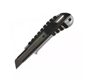 Нож строительный алюминиевый усиленный Hardy 18 мм