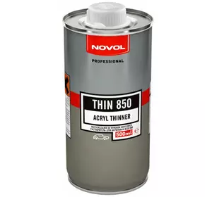 Растворитель "Стандарт" Novol Thin 850 для акриловых изделий 500 мл